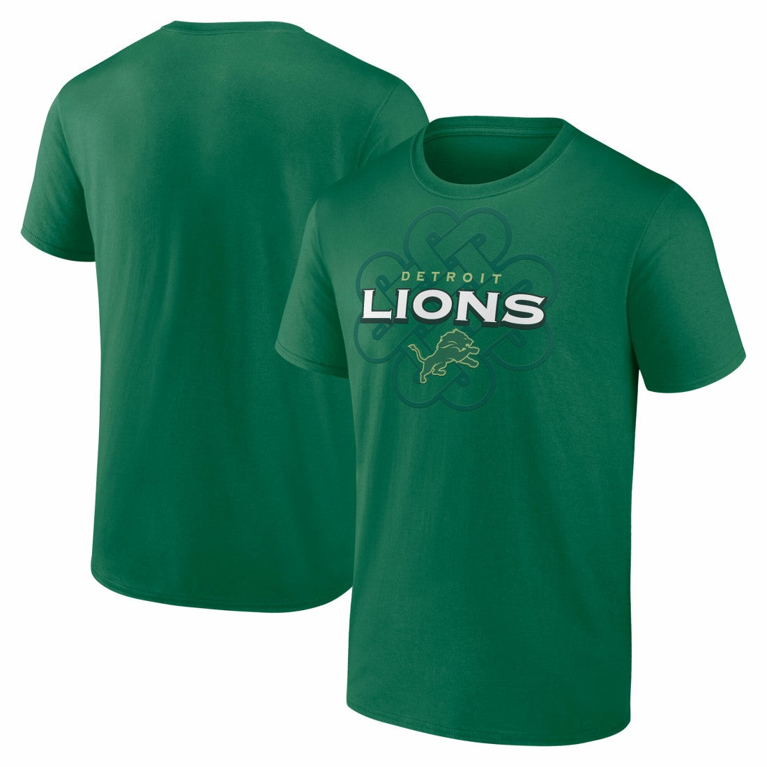 Detroit Lions Celtic Luck T-Shirt Kelly Green