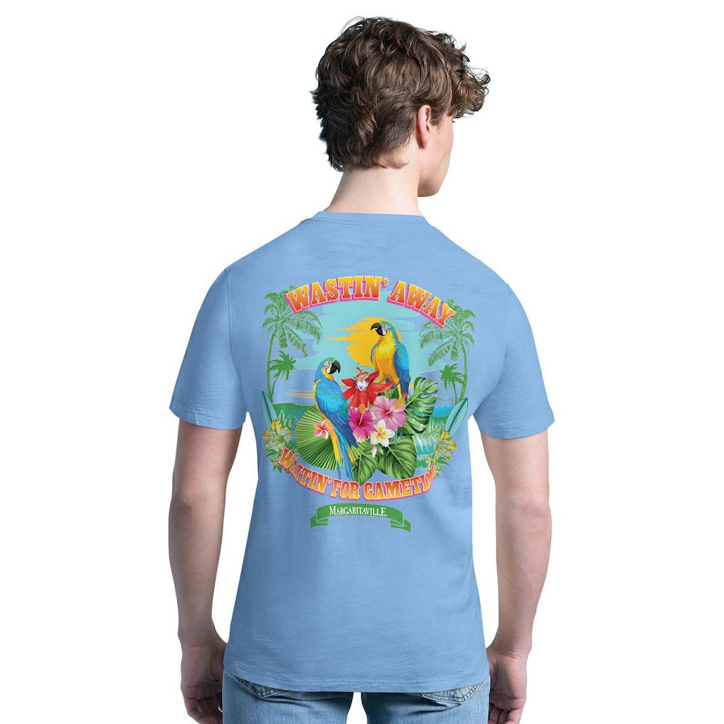 Dallas Cowboys Margaritaville Waitin' For Gametime T-Shirt Light Blue
