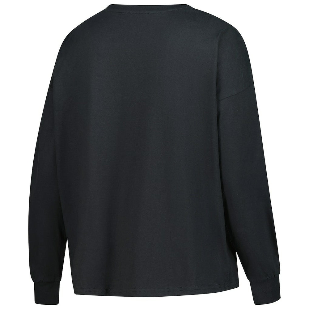 Minnesota Vikings '47 Women's Plus Size Muse Sydney Long Sleeve T-Shirt Black