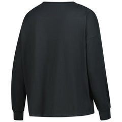 Detroit Lions '47 Women's Plus Size Muse Sydney Long Sleeve T-Shirt Black