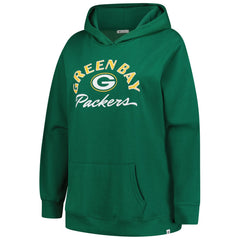 Green Bay Packers '47 Women's Plus Size Whirlwind Naomi Hoodie Green