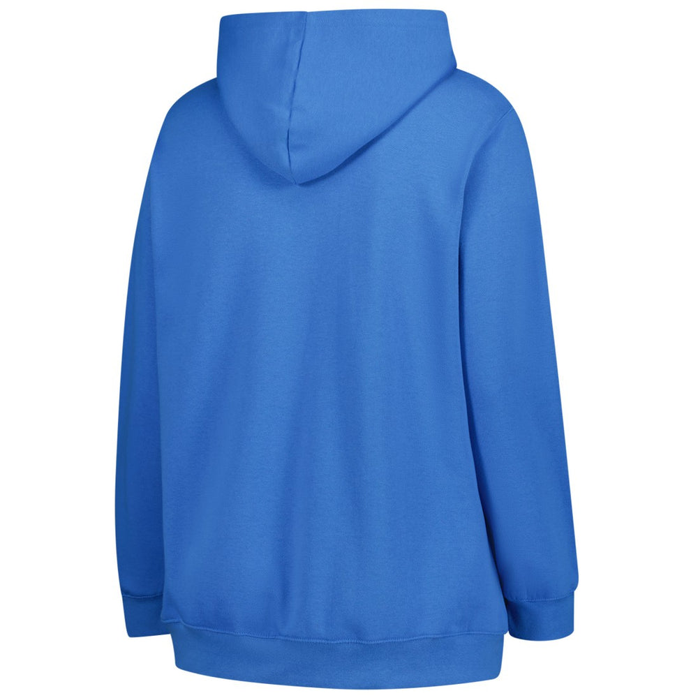 Detroit Lions '47 Women's Plus Size Whirlwind Naomi Hoodie Blue
