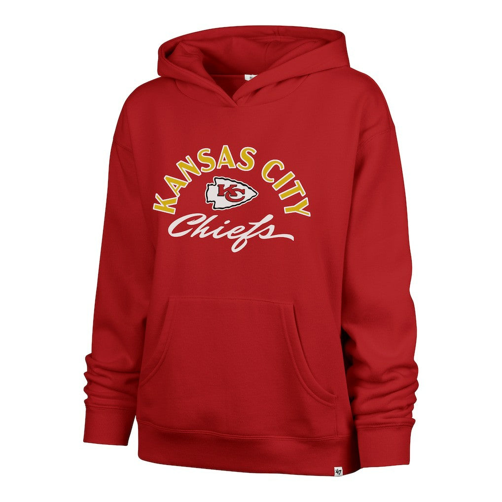 Kansas City Chiefs '47 Women's Plus Size Whirlwind Naomi Hoodie Red