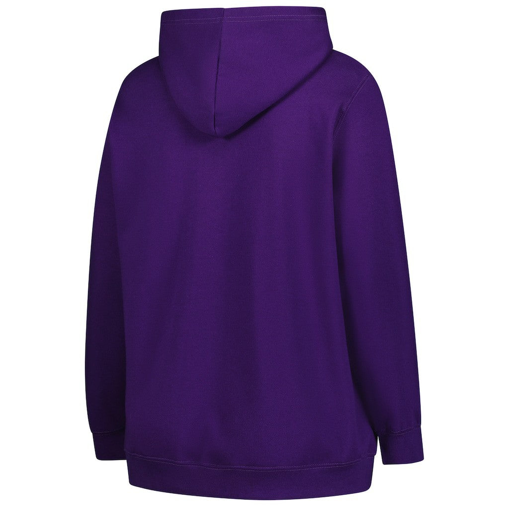 Minnesota Vikings '47 Women's Plus Size Whirlwind Naomi Hoodie Purple