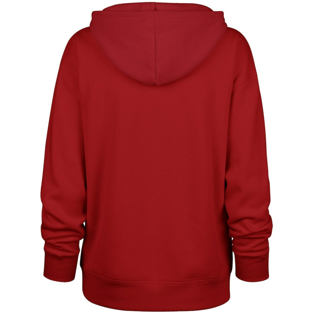 San Francisco 49ers '47 Women's Plus Size Whirlwind Naomi Hoodie Scarlet
