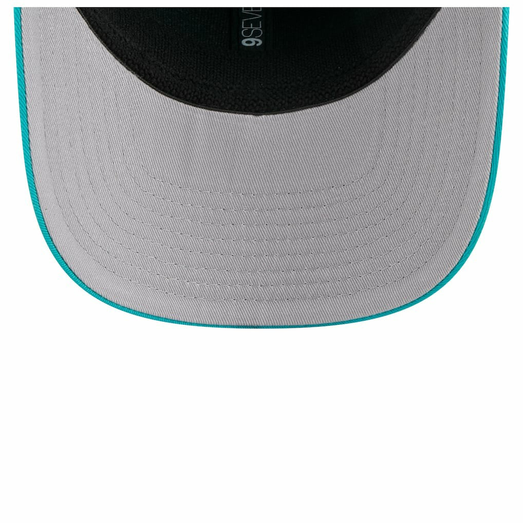 Miami Dolphins New Era Chant 9SEVENTY Stretch-Snap Hat Aqua