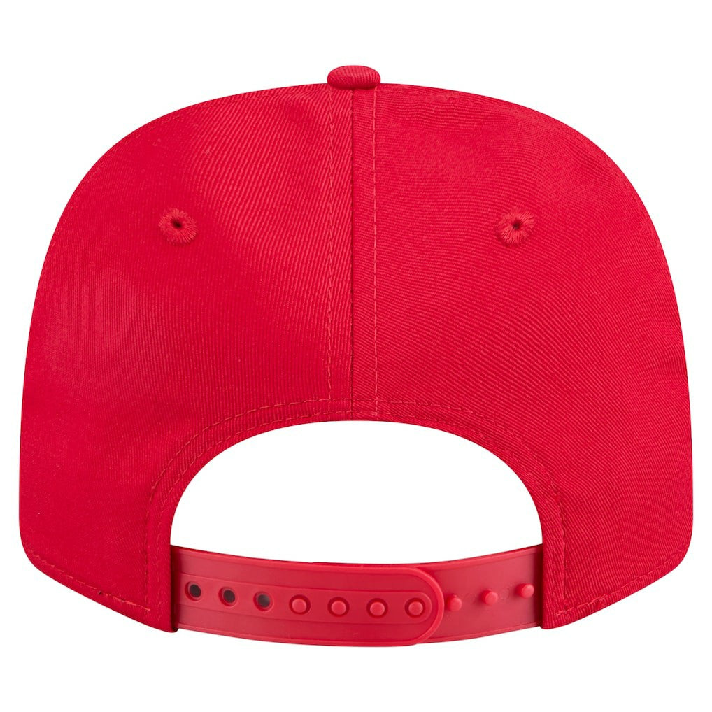 San Francisco 49ers New Era Chant 9SEVENTY Stretch-Snap Hat Scarlet