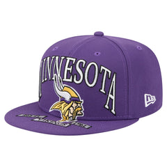 Minnesota Vikings New Era Oversized 59FIFTY Fitted Hat Purple