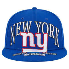 New York Giants New Era Oversized 59FIFTY Fitted Hat Royal