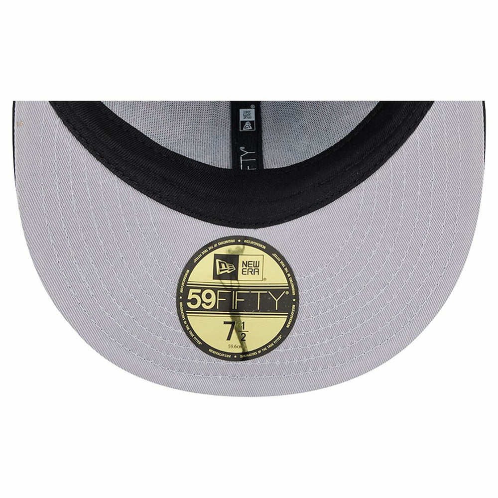 Cincinnati Bengals New Era Head Oversized 59FIFTY Fitted Hat Black