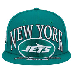 New York Jets New Era Oversized 59FIFTY Fitted Hat Green
