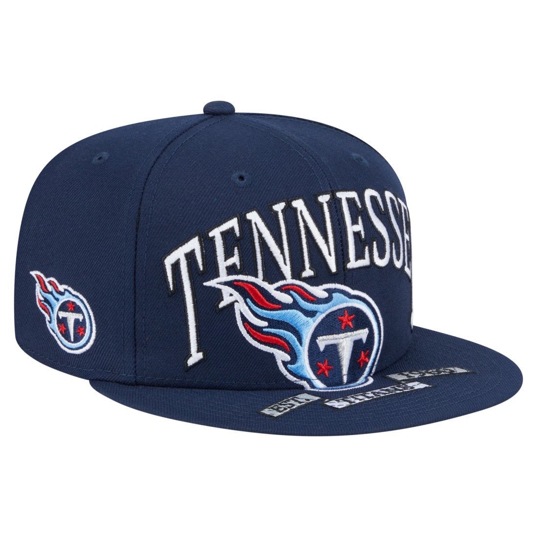Tennessee Titans New Era Oversized 59FIFTY Fitted Hat Navy