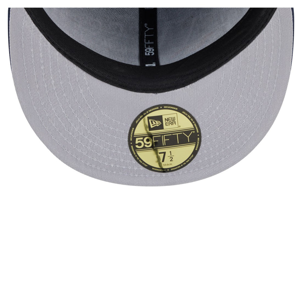 Tennessee Titans New Era Oversized 59FIFTY Fitted Hat Navy
