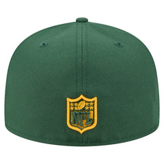 Green Bay Packers New Era Oversized 59FIFTY Fitted Hat Green