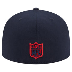Houston Texans New Era Oversized 59FIFTY Fitted Hat Navy