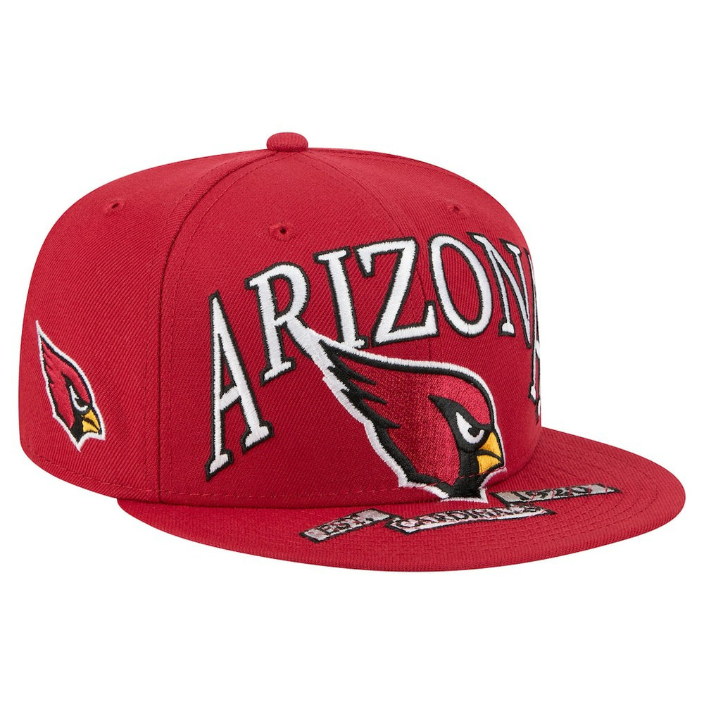 Arizona Cardinals New Era Oversized 59FIFTY Fitted Hat Cardinal