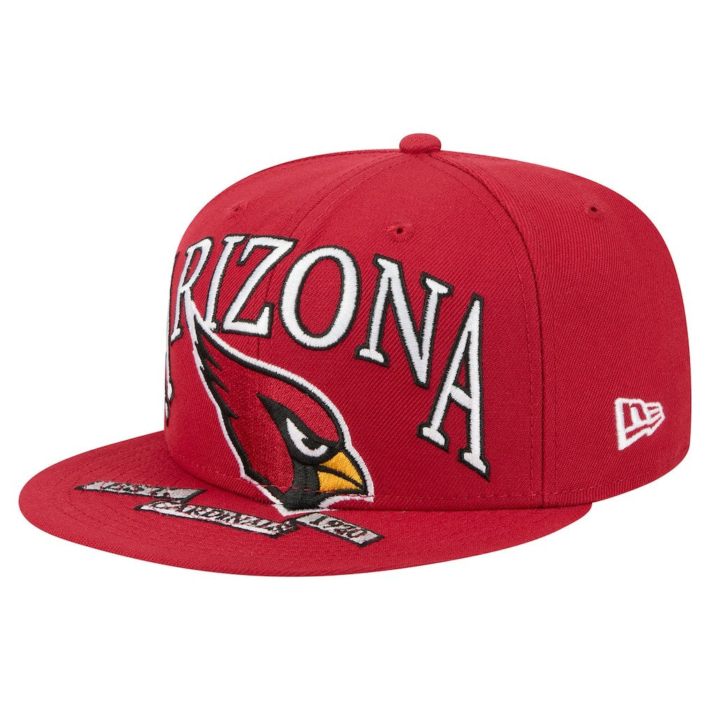 Arizona Cardinals New Era Oversized 59FIFTY Fitted Hat Cardinal