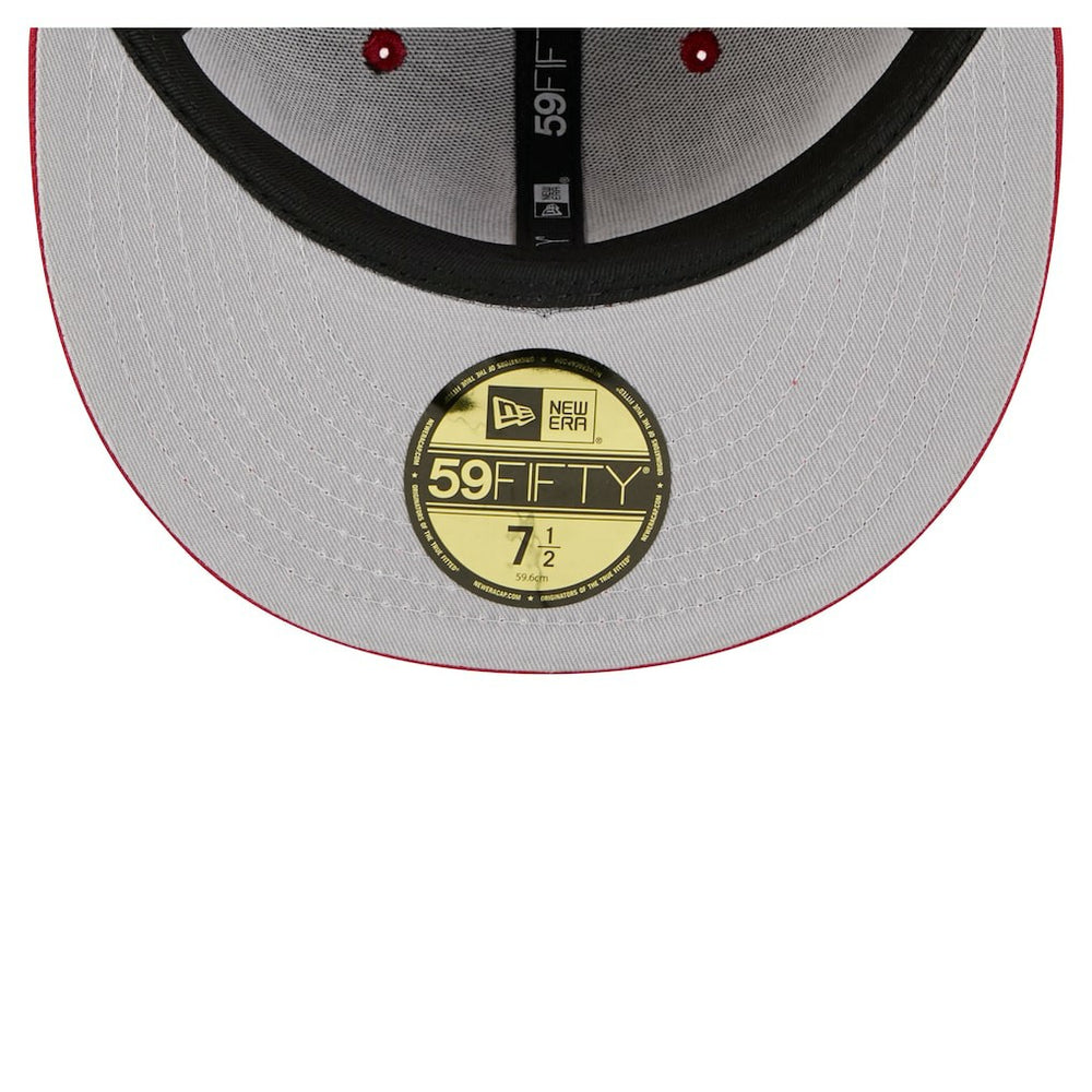 Arizona Cardinals New Era Oversized 59FIFTY Fitted Hat Cardinal