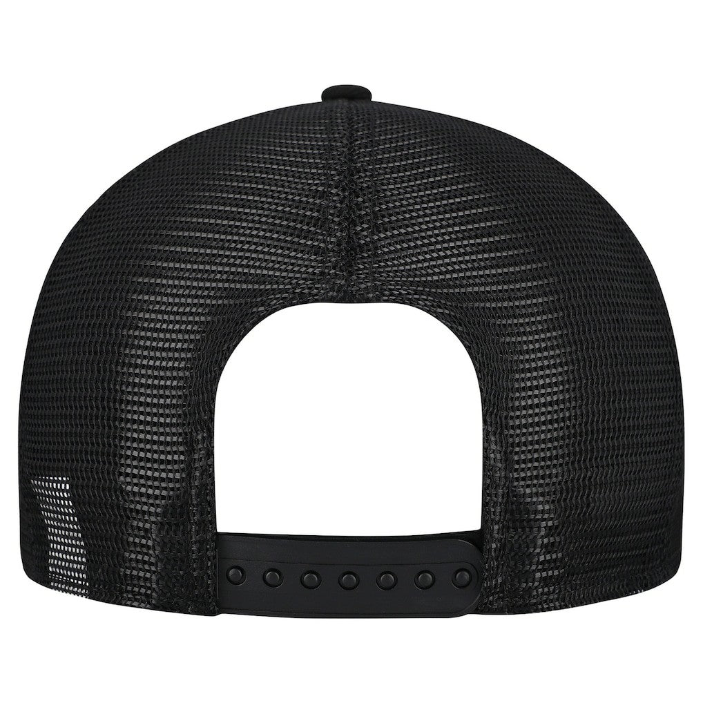 Pittsburgh Steelers New Era Cork Split Panel 9FIFTY Trucker Snapback Hat Gray/Black