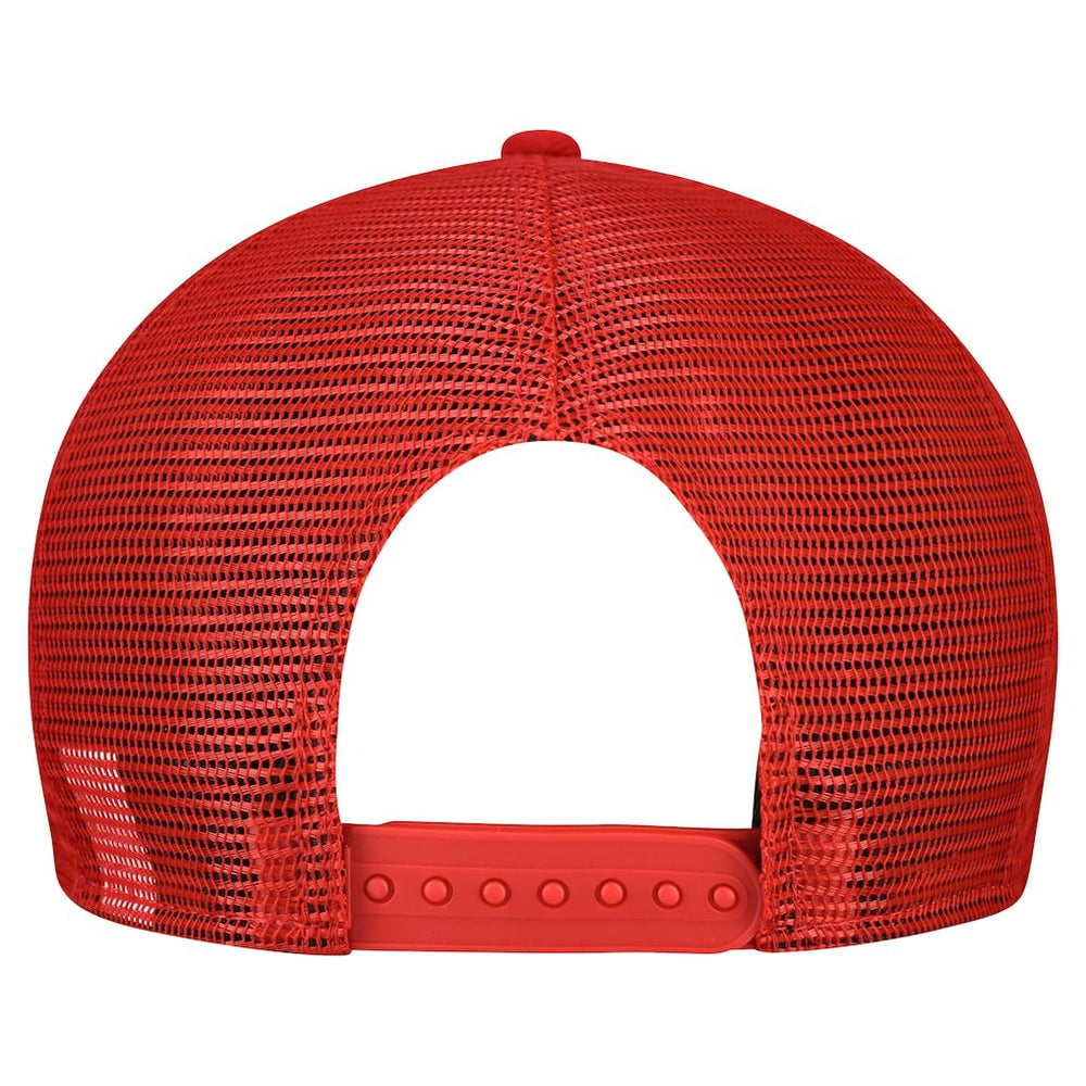 San Francisco 49ers New Era Cork Split Panel 9FIFTY Trucker Snapback Hat Gray/Scarlet