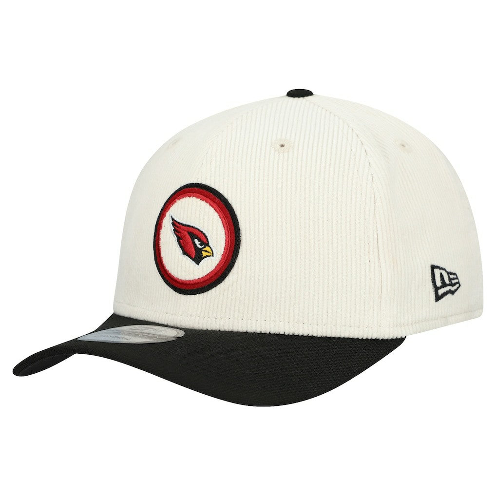 Arizona Cardinals New Era Loyal Corduroy 9SEVENTY Adjustable Hat Stone