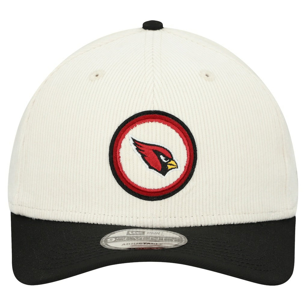 Arizona Cardinals New Era Loyal Corduroy 9SEVENTY Adjustable Hat Stone