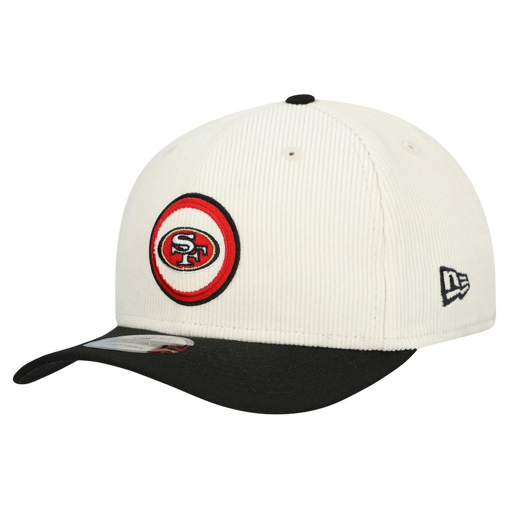 San Francisco 49ers New Era Loyal Corduroy 9SEVENTY Adjustable Hat Stone
