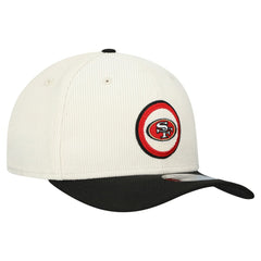 San Francisco 49ers New Era Loyal Corduroy 9SEVENTY Adjustable Hat Stone