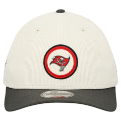 Tampa Bay Buccaneers New Era Loyal Corduroy 9SEVENTY Adjustable Hat Stone