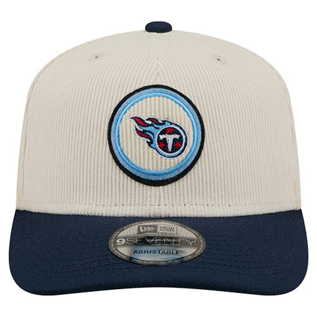 Tennessee Titans New Era Loyal Corduroy 9SEVENTY Adjustable Hat Stone