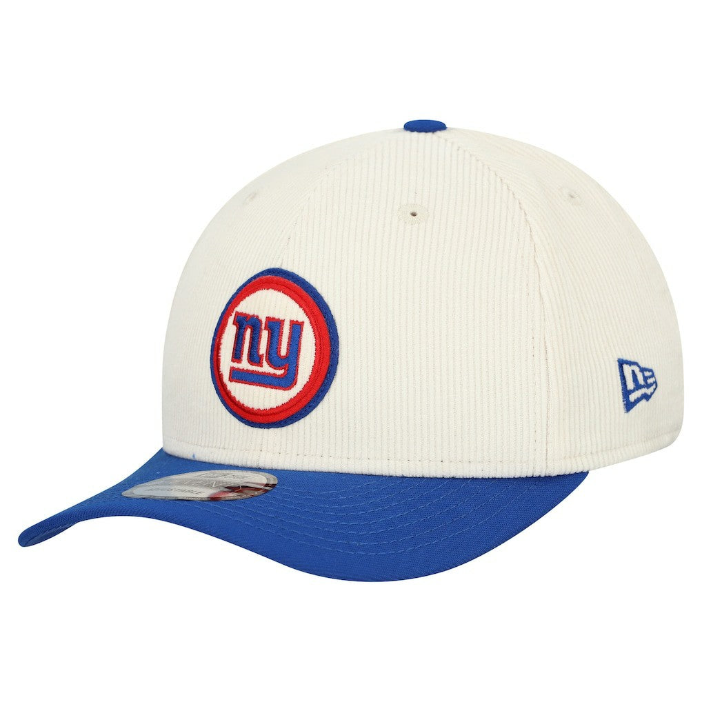 New York Giants New Era Loyal Corduroy 9SEVENTY Adjustable Hat Stone