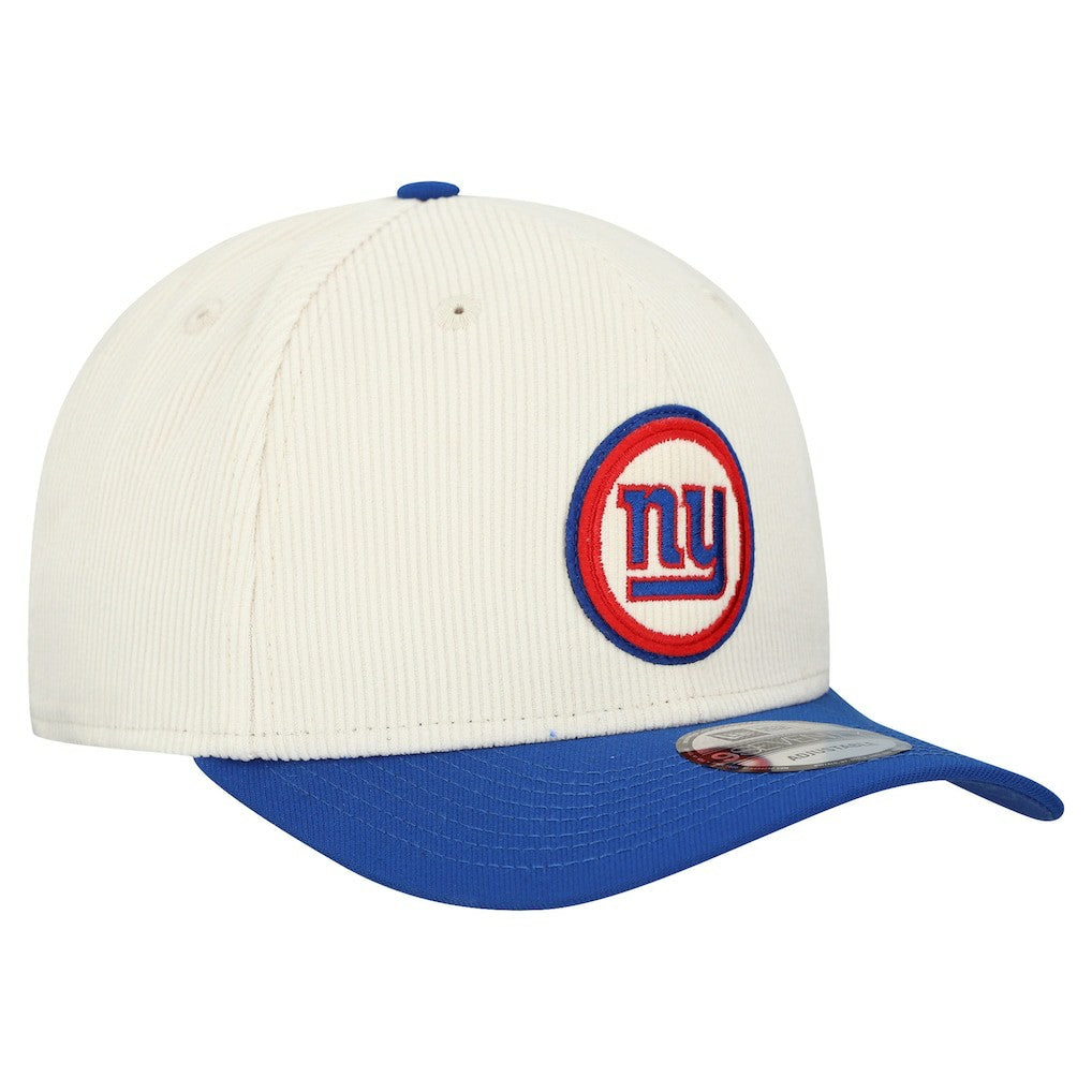 New York Giants New Era Loyal Corduroy 9SEVENTY Adjustable Hat Stone