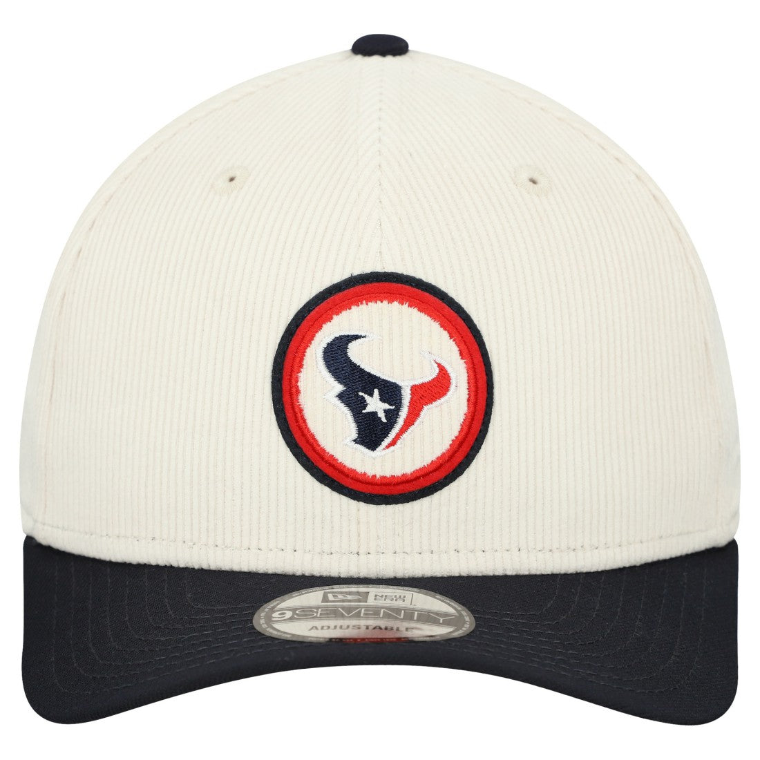 Houston Texans New Era Loyal Corduroy 9SEVENTY Adjustable Hat Stone