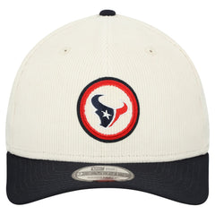 Houston Texans New Era Loyal Corduroy 9SEVENTY Adjustable Hat Stone