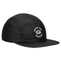 Green Bay Packers New Era Quilted Camper Adjustable Hat Black