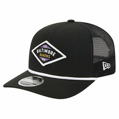 Baltimore Ravens New Era Team 9SEVENTY Adjustable Hat Black