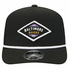 Baltimore Ravens New Era Team 9SEVENTY Adjustable Hat Black