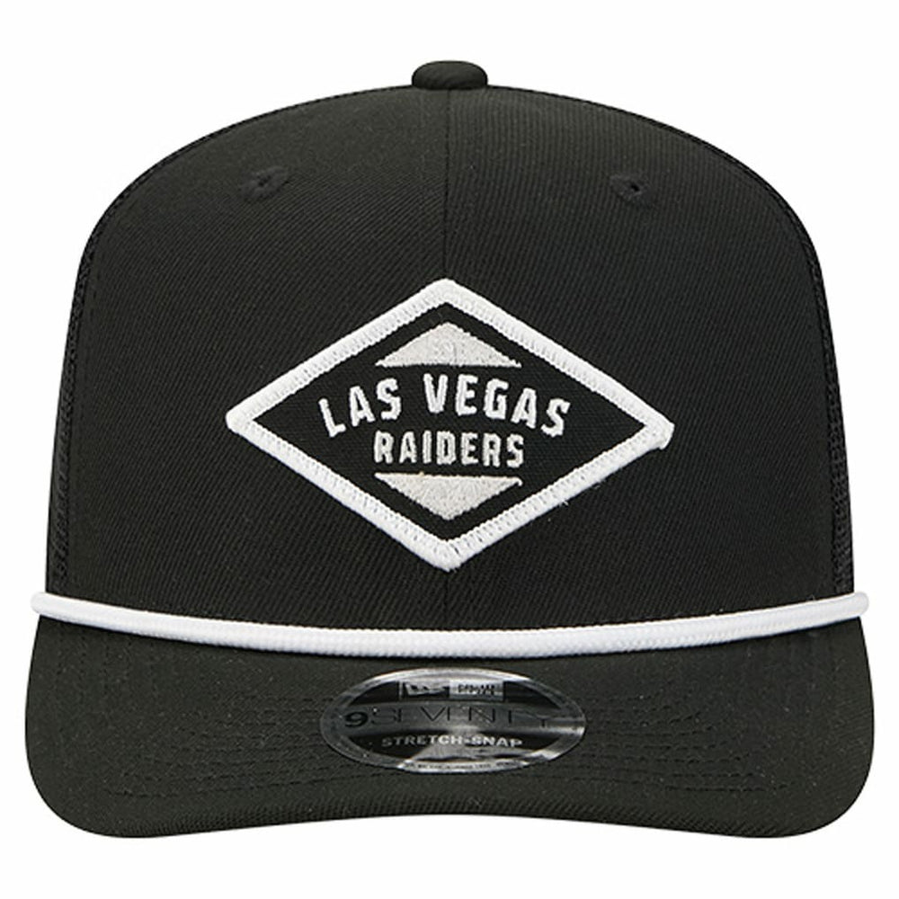 Las Vegas Raiders New Era Team 9SEVENTY Adjustable Hat Black