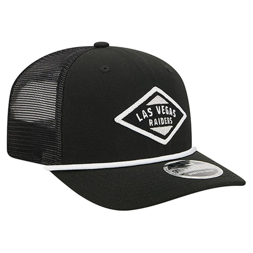 Las Vegas Raiders New Era Team 9SEVENTY Adjustable Hat Black