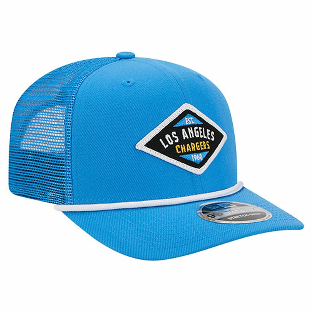 Los Angeles Chargers New Era Team 9SEVENTY Adjustable Hat Powder Blue