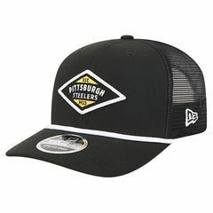 Pittsburgh Steelers New Era Team 9SEVENTY Adjustable Hat Black