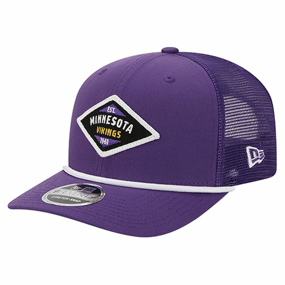 Minnesota Vikings New Era Team 9SEVENTY Adjustable Hat Purple