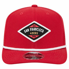 San Francisco 49ers New Era Team 9SEVENTY Adjustable Hat Scarlet