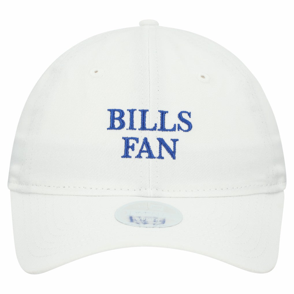 Buffalo Bills New Era Women's Team Fan 9TWENTY Adjustable Hat White