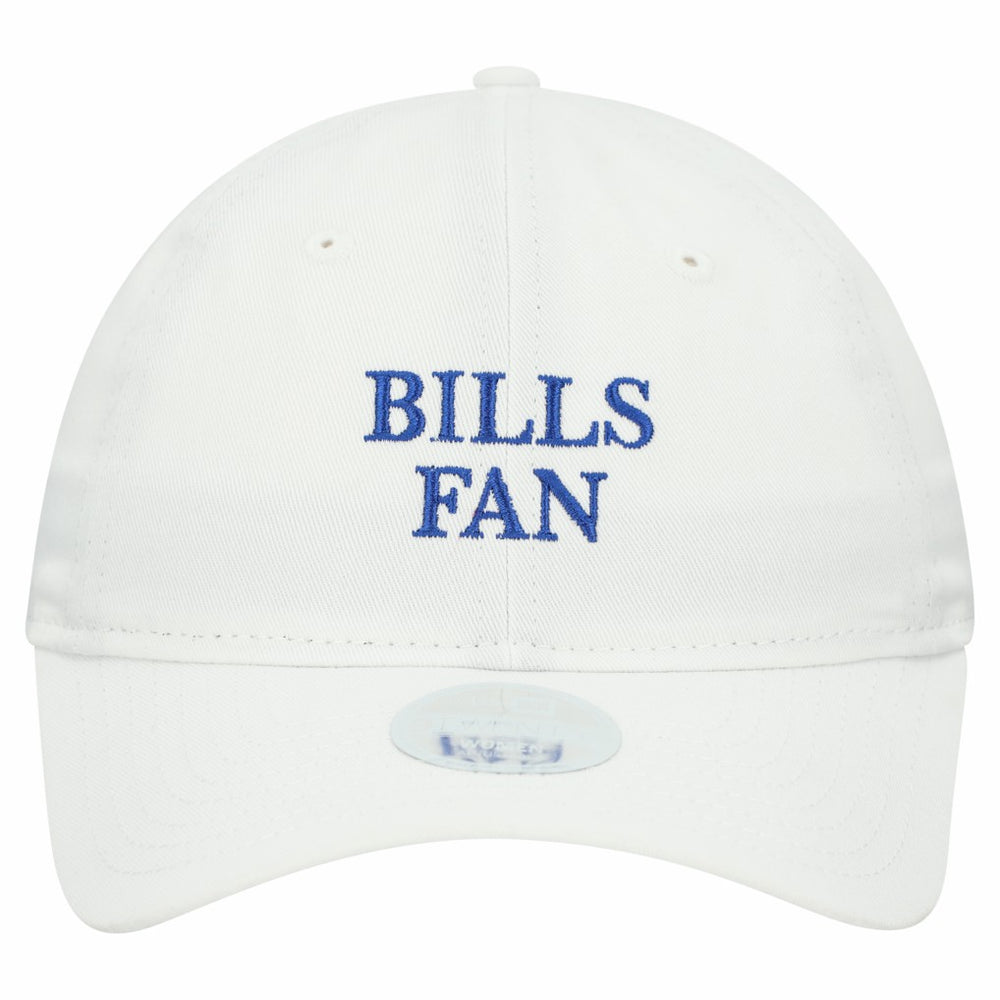 Buffalo Bills New Era Women's Team Fan 9TWENTY Adjustable Hat White