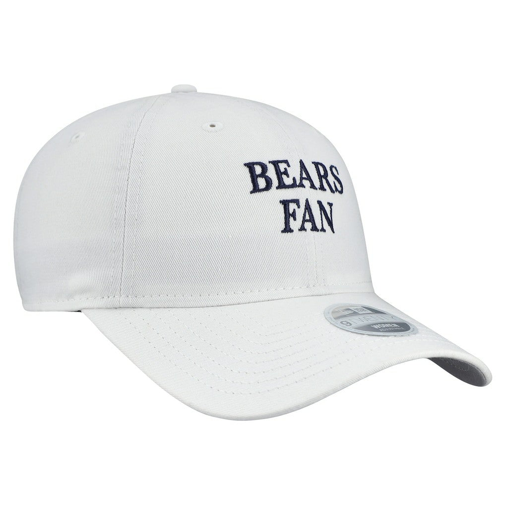 Chicago Bears New Era Women's Team Fan 9TWENTY Adjustable Hat White