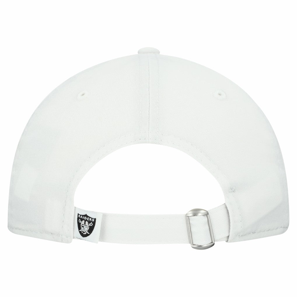 Las Vegas Raiders New Era Women's Team Fan 9TWENTY Adjustable Hat White
