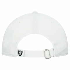 Las Vegas Raiders New Era Women's Team Fan 9TWENTY Adjustable Hat White