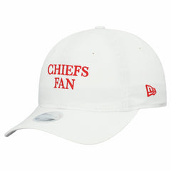 Kansas City Chiefs New Era Women's Team Fan 9TWENTY Adjustable Hat White