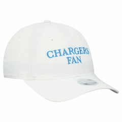 Los Angeles Chargers New Era Women's Team Fan 9TWENTY Adjustable Hat White
